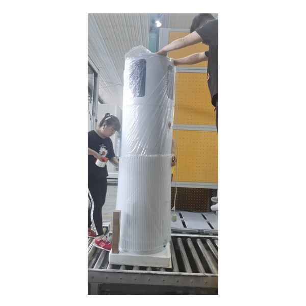中国工厂无压太阳能系统增压工程分体式真空管，带有不同类型的备件支架热水箱加热器