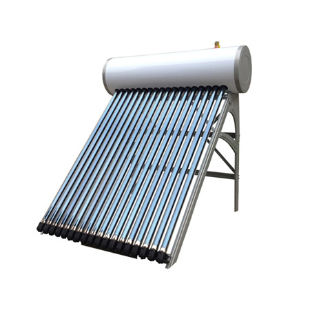 屋顶安装的紧密耦合太阳能热水器