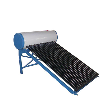 带平板太阳能集热器的150升紧凑型太阳能热水喷泉